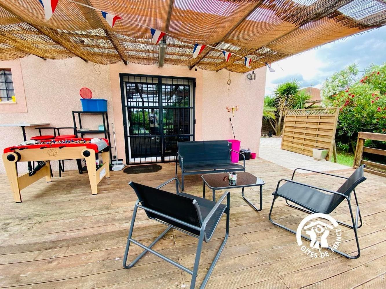 Le Cosy Occitan Villa Chaleureuse Independante Baignoire Terrasse Jardin Carcassonne Eksteriør bilde